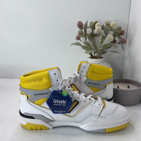 New Balance 650 R Mid Sneaker Honeycomb Retro BB650RCG Men's 8 Tried On - Picture 6 of 10